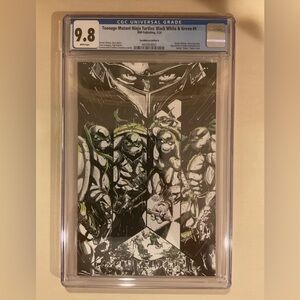 CGC 9.8 Teenage Mutant Ninja Turtle Issue # 1 Slab - Eskivo Cover